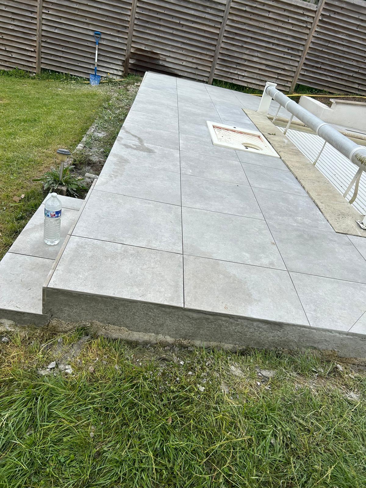 Création et rénovation de terrasse carrelée — ALP Construction