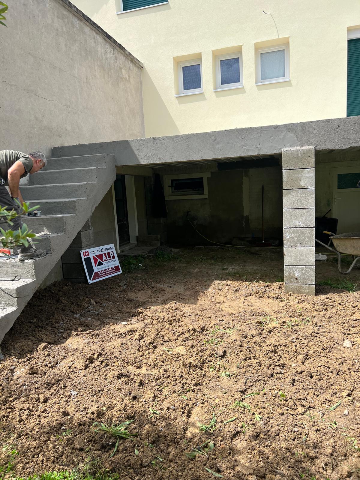 Création et rénovation de balcon béton — ALP Construction