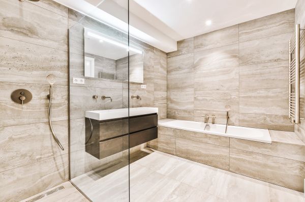 Création de douche à l'italienne — ALP Construction